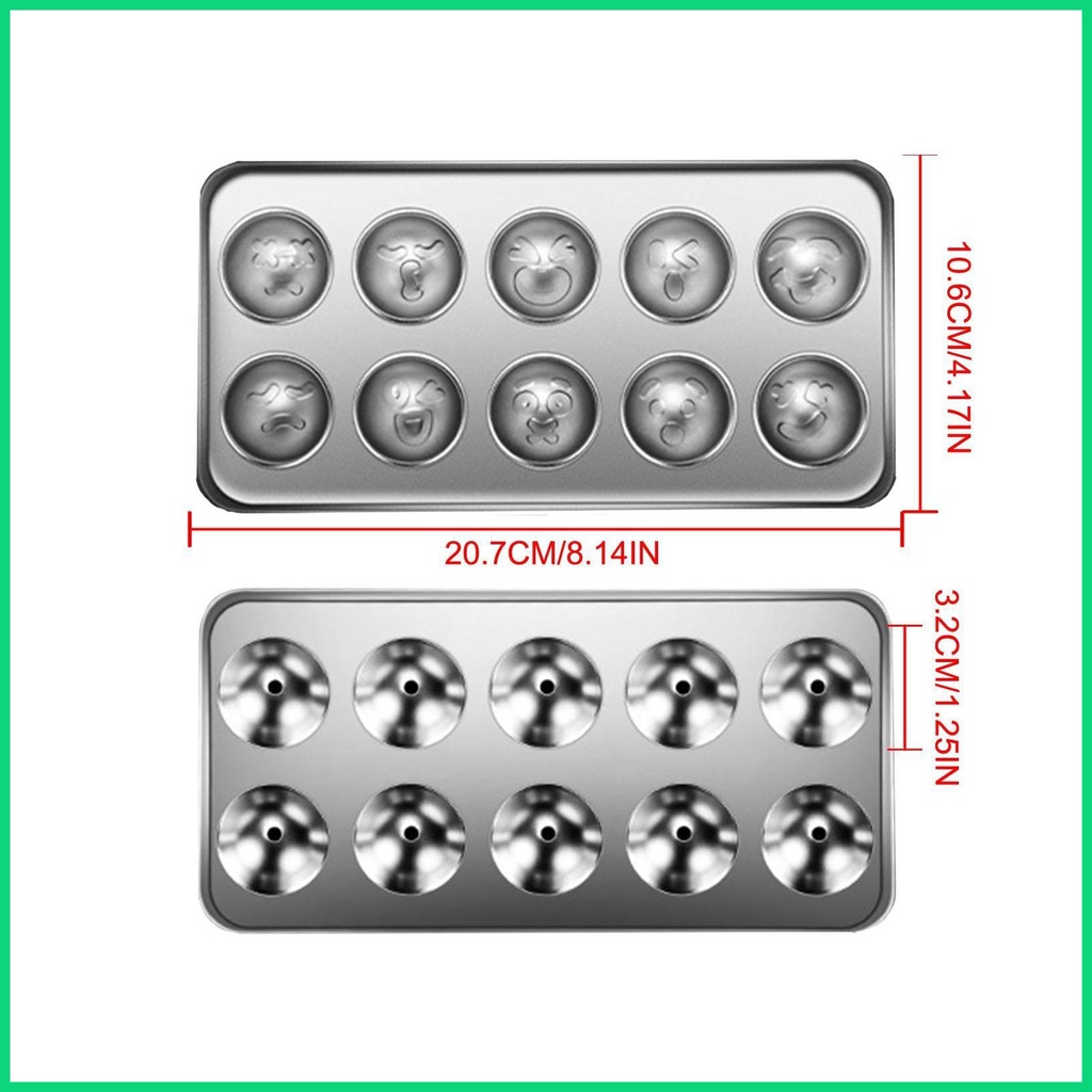 Khay Làm Đá Viên Bằng Thép Không Gỉ Có Nắp Cho Cocktail &amp; Whiskey Jwvn