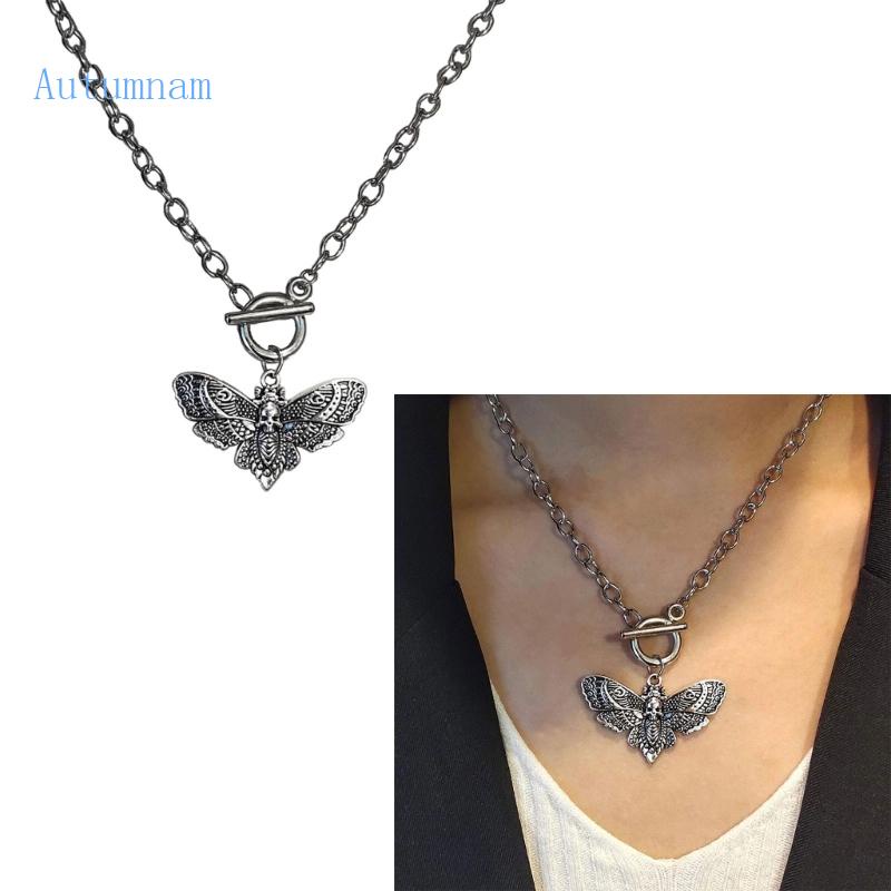 Vòng cổ Mặt Hình Đầu Lâu Phong Cách Hiphop Thời Trang