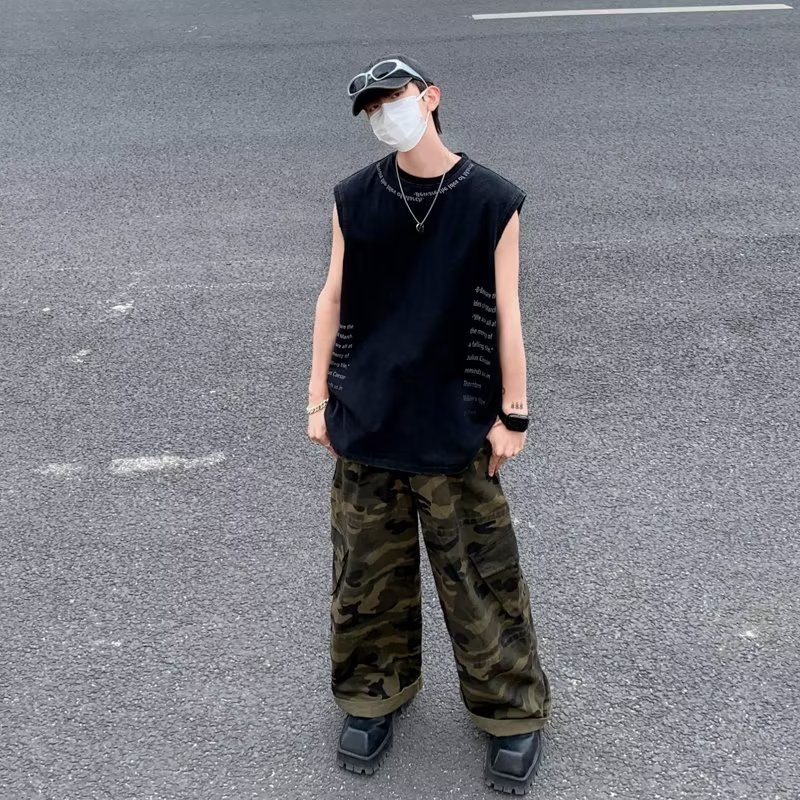 Áo Sát Nách Cổ Tròn Thời Trang Mùa Hè Cho Nam