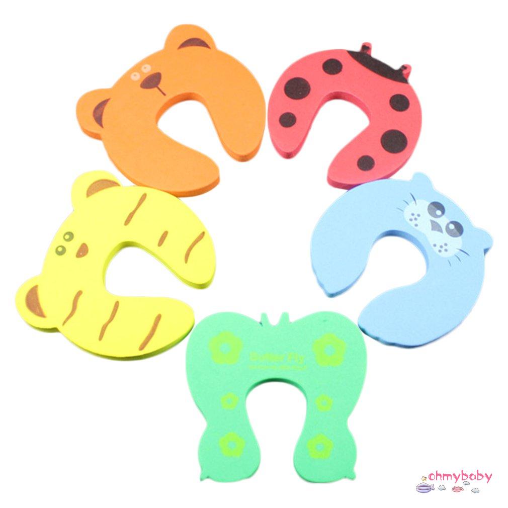 [Ready] Hình Thú Hoạt Chặn Cửa Ngăn Kéo Tủ Khóa An Toàn Kẹp Ngón Tay Bảo Vệ Ninh Trẻ Em Màu Sắc Ngẫu Nhiên [Z/11]