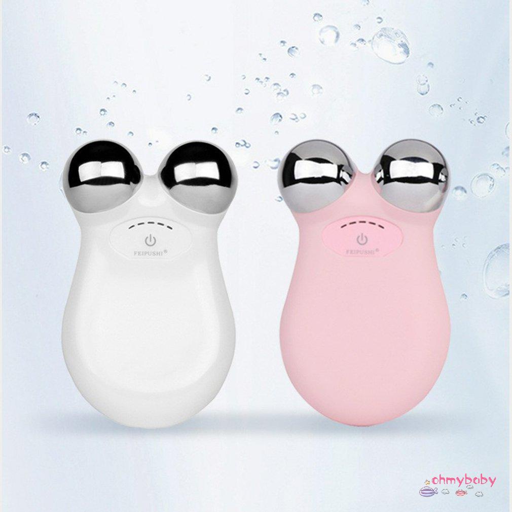 [Ready] Chăm Sóc Da Mặt Dụng Cụ Nâng Cơ Xoay 360 Microcurrent Máy Massage Chống Lão Hóa Loại Bỏ Nhăn Lông Mi Giả [Z/15]