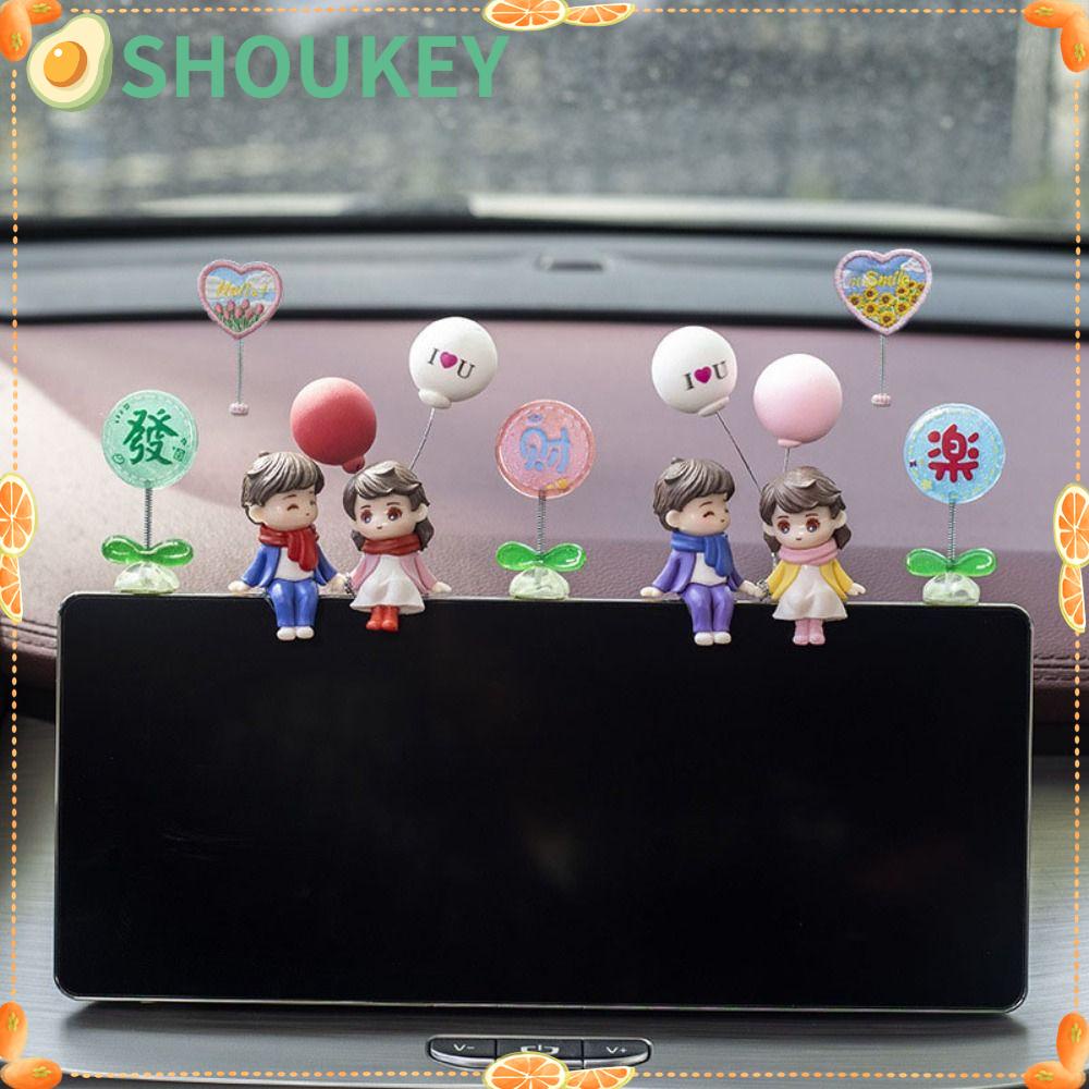 Đồ trang trí Bong Bóng Mini Điêu Khắc Thủ Công Trang Trí Xe Hơi