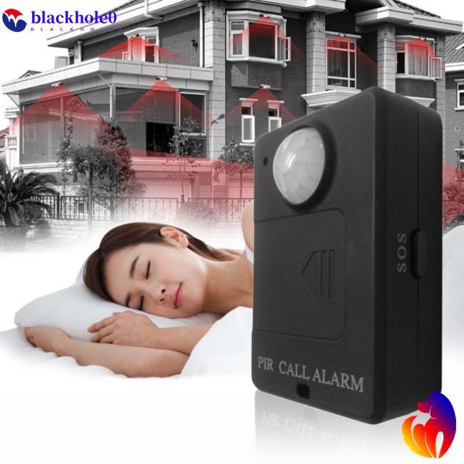 Chuông Báo Động Không Dây Chống Trộm Mini GSM PIR