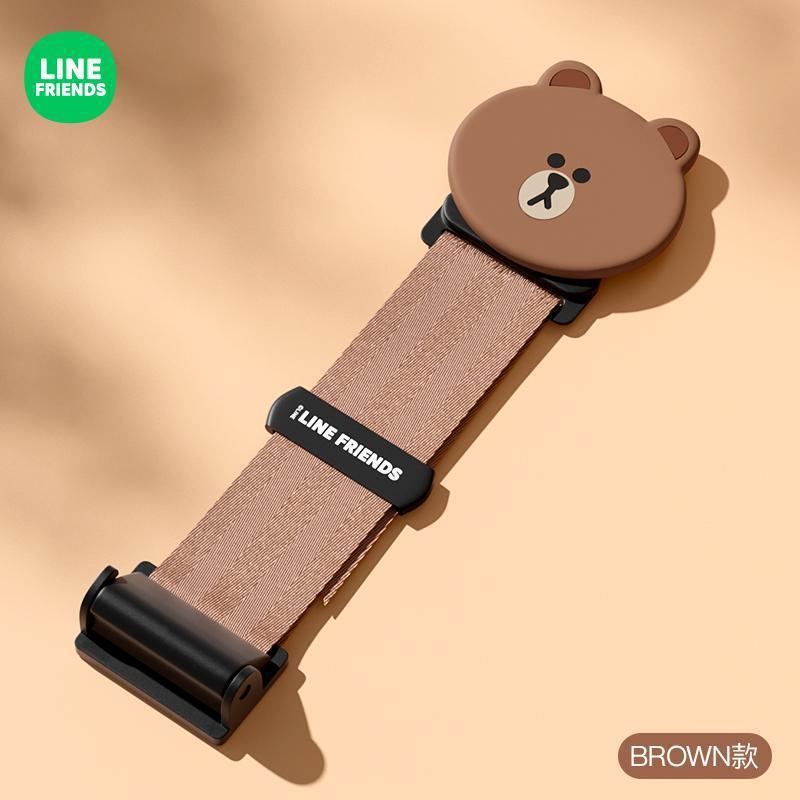 Line Friends Vỏ Bọc Dây Đai An Toàn Chống Té Ngã Cho Bé Trên Xe Hơi