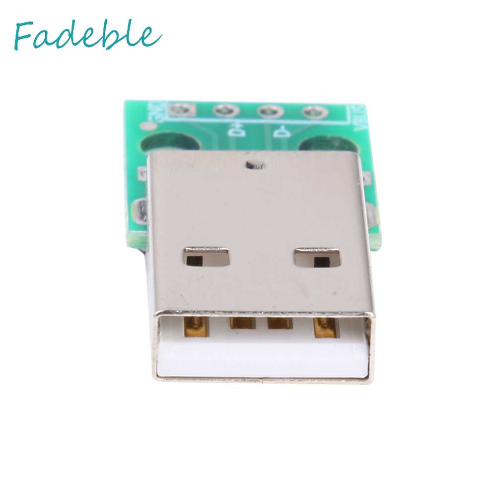 Set 10 Mô Đun Cấp Nguồn USB Loại A Đầu Đực Sang DIP 2.54mm PCB