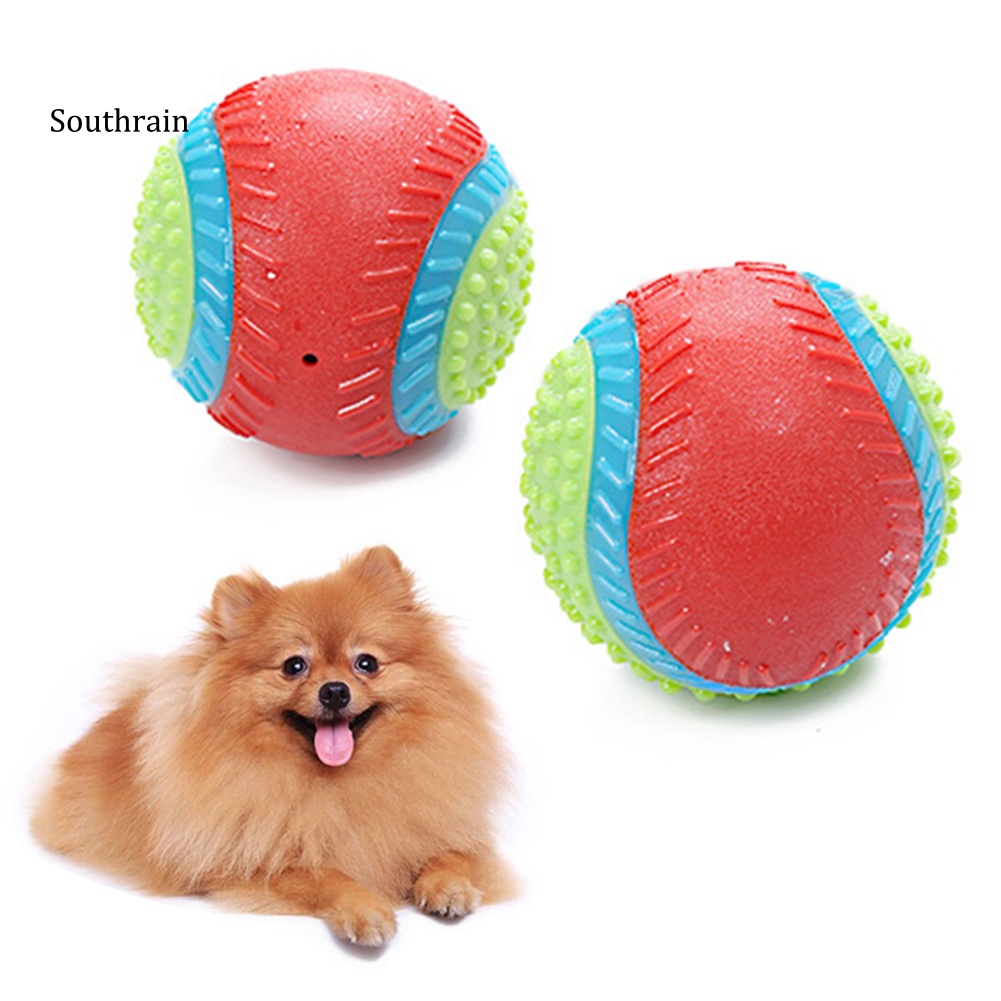 Đồ Chơi Bóng Cao Su Nhai Gặm Có Mùi Hương Cho Thú Cưng