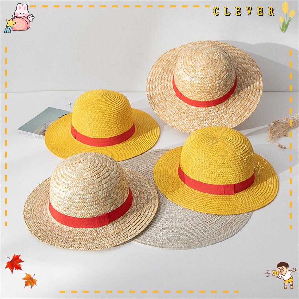 Nón Cối Rộng Vành Hóa Trang Nhân Vật Luffy Trong Phim Hoạt Hình One Piece
