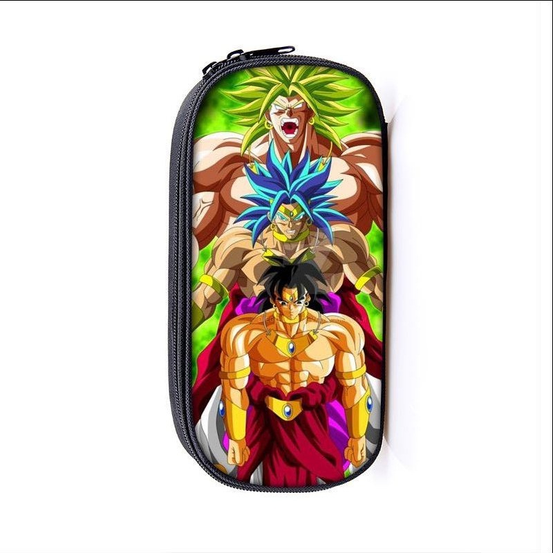 Túi Đựng Bút Bằng Vải Đa Năng Họa Tiết Dragon Ball Mới Cho Học Sinh Trung Học
