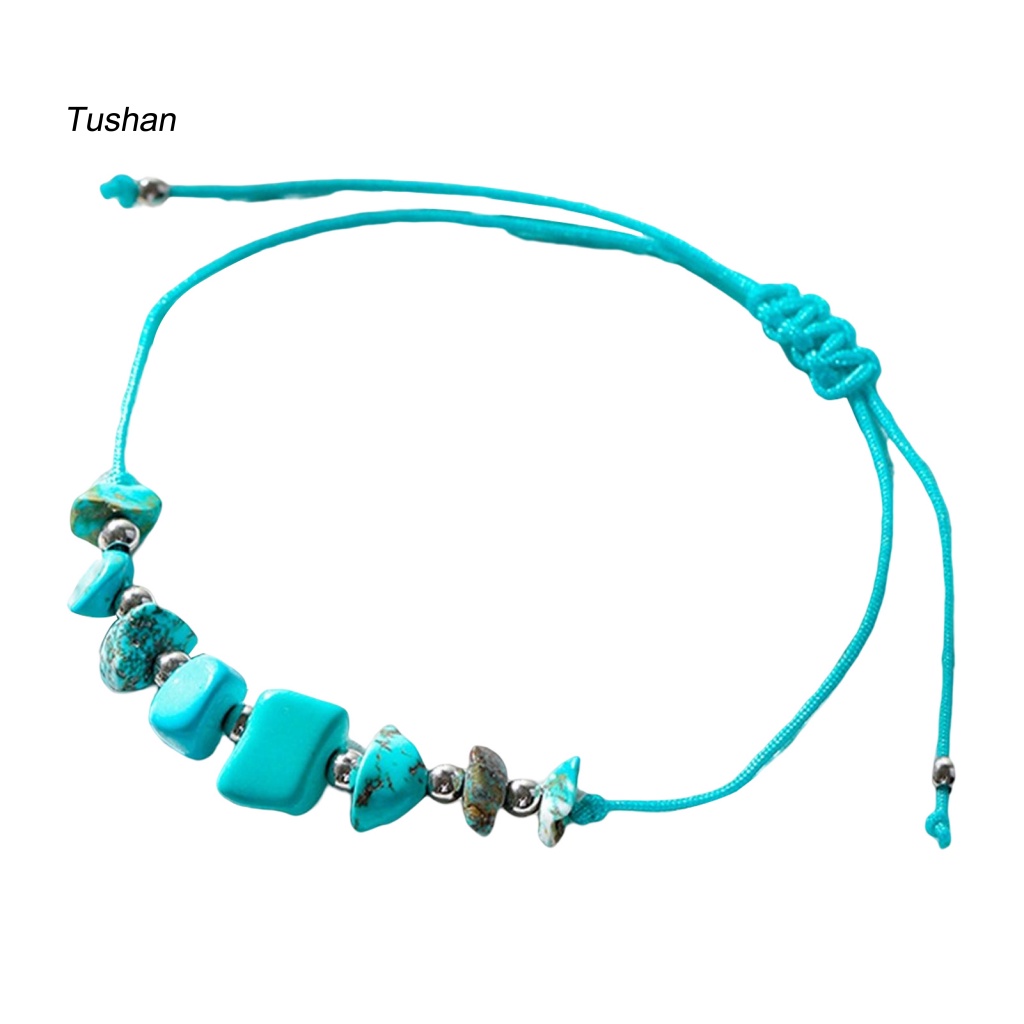 Vòng Đeo Tay Dây Bện Phối Đá Pha Lê Giả Thời Trang Cho Nữ