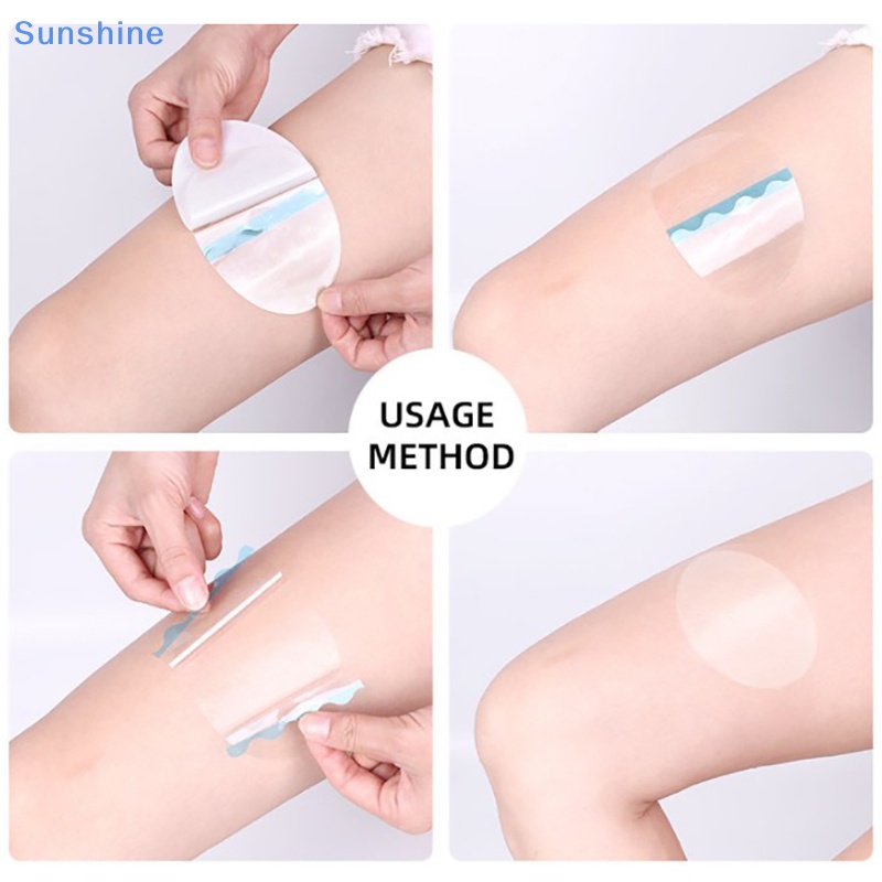 Set 10 Miếng Dán Đùi Bằng Spandex Vô Hình Chống Ma Sát Dùng Một Lần