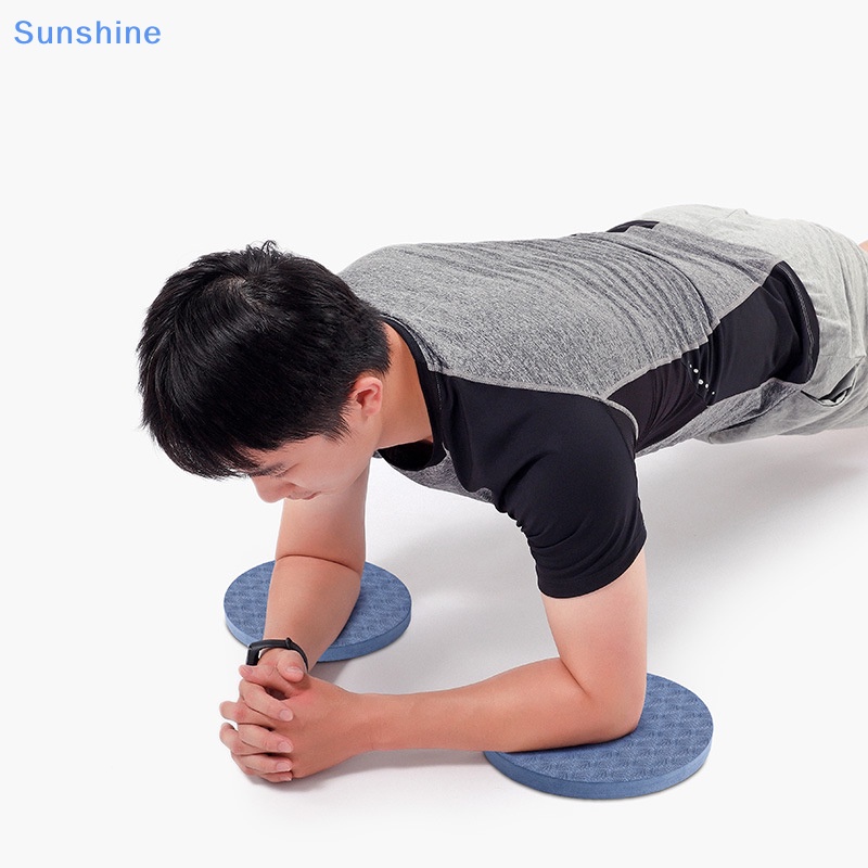 Set 2 Đệm Dày Phẳng Hỗ Trợ Tập yoga Chống Trượt