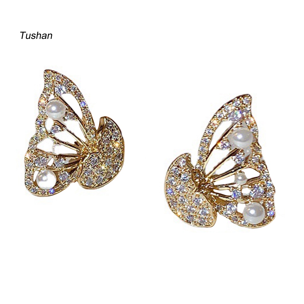 1 Đôi Bông Tai Hình Học / Bướm Xinh Xắn Thời Trang Cho Nữ