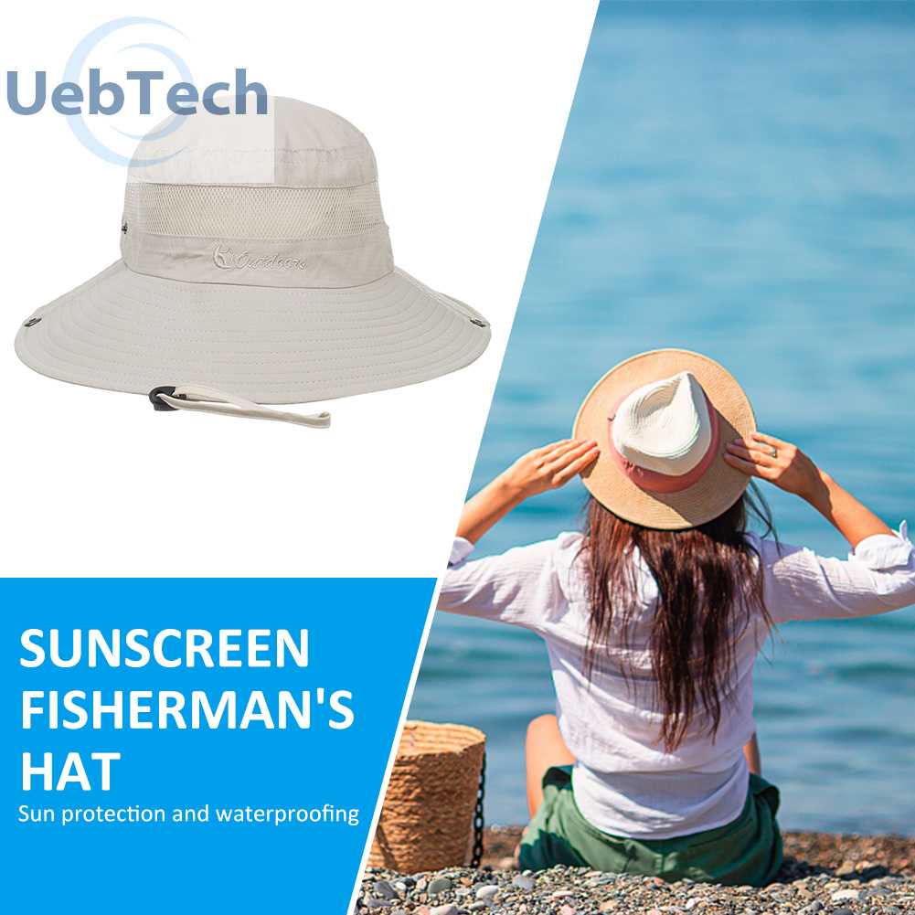 Mũ Chống Tia UV Thoáng Khí Tiện Dụng Khi Đi Câu Cá / Làm Vườn