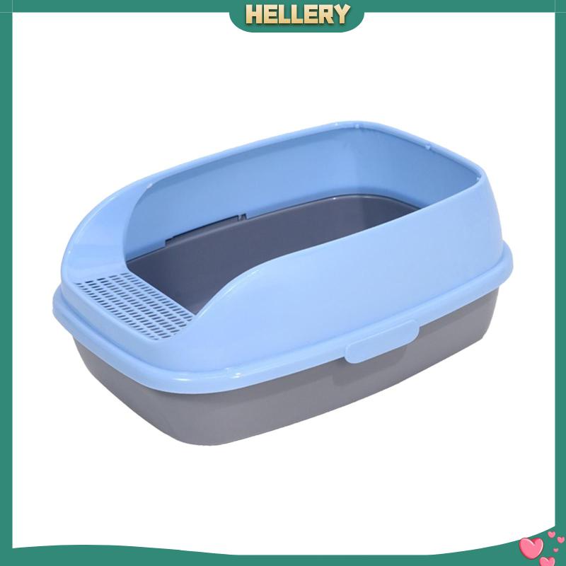 [HelleryVN] Khay Đựng Cát Vệ Sinh Cỡ Lớn Chống Văng Cho Mèo
