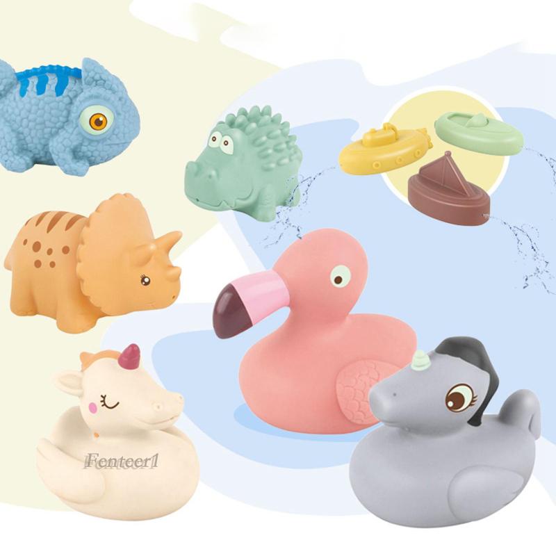 [Fenteer1] Đồ Chơi Động Vật Dễ Thương Cho Bé Chơi Khi Tắm