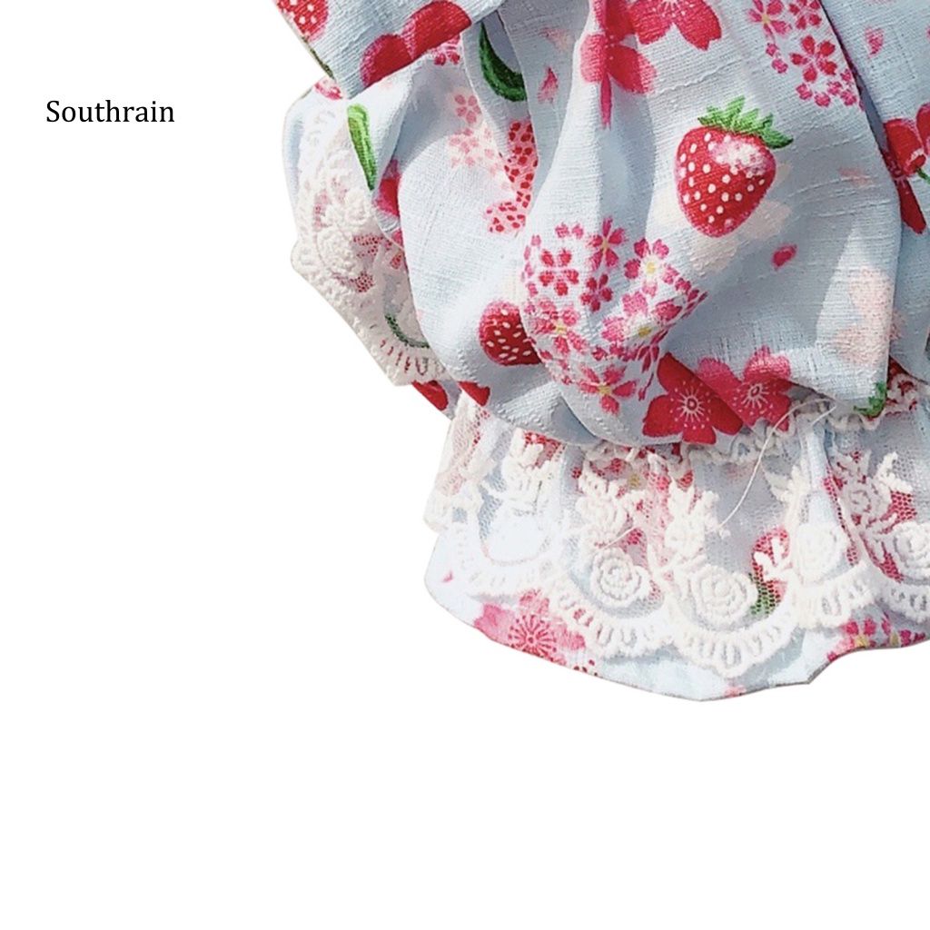 Áo Công Chúa Bằng Cotton Đính Nơ Nhỏ Bắt Mắt Chống Mài Mòn Cho Cún Cưng