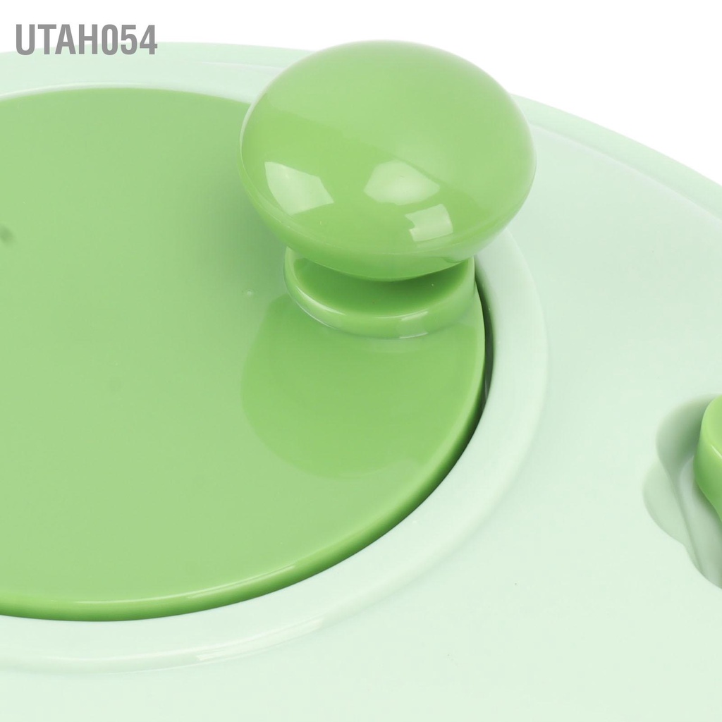 Utah054 Salad Spinner Tiết kiệm thời gian bằng nhựa Trộn nhanh Máy giặt rau có thể xoay được cho nhà bếp