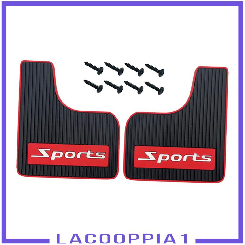 [Lacooppia1] Set 2 Tấm Chắn Bùn Bùn Cho Xe Ô Tô