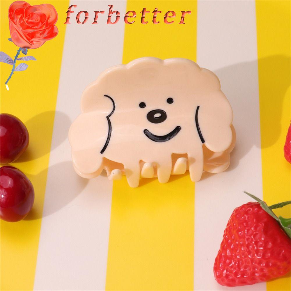 Kẹp Tóc Đuôi Ngựa Họa Tiết Hoạt Hình Phong Cách Hàn Quốc Tinh Tế Thời Trang Cho Nữ