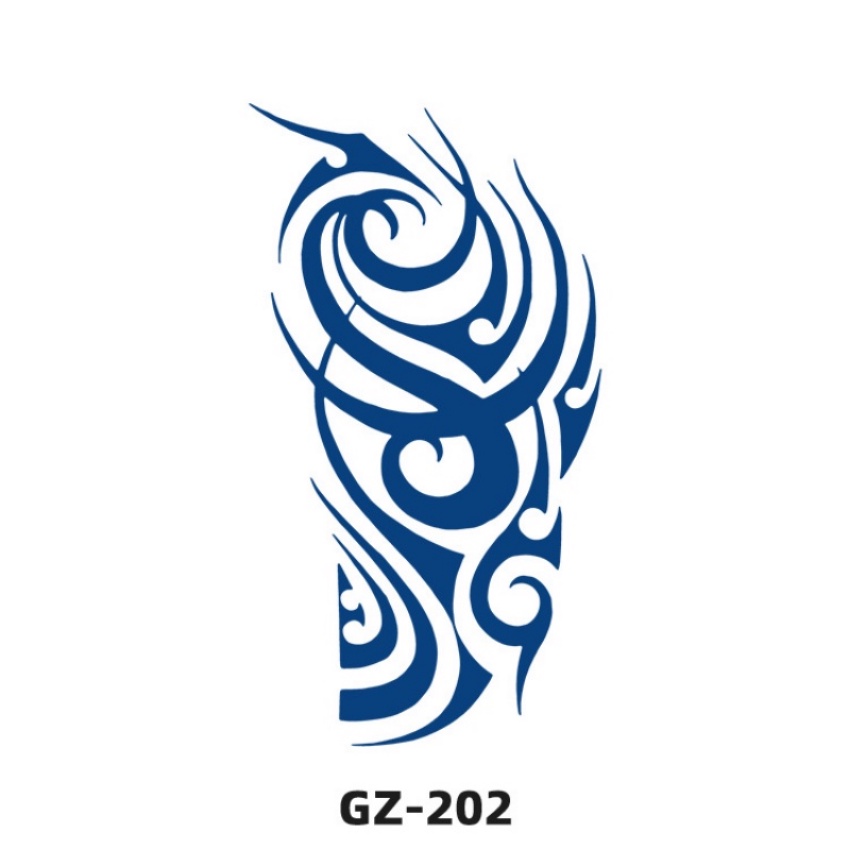 Hình Xăm Dán Tạm Thời Họa Tiết Hoa Phong Cách Bohemian Chống Thấm Nước Cho Nam Và Nữ