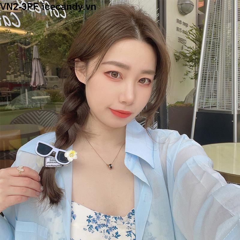 🥟ice🥟Dây Buộc Tóc Vải Gạc Cỡ Lớn Phong Cách Hàn Quốc Dễ Thương Cho Nữ