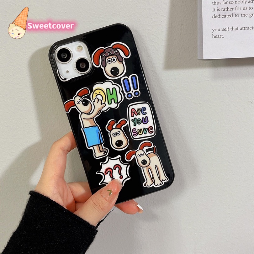 Ốp Điện Thoại Mềm In Hình Chú Chó Hoạt Hình Cho iPhone 14 13 12 11 Pro Max X Xr Xs Max 7 8 Plus SE2020