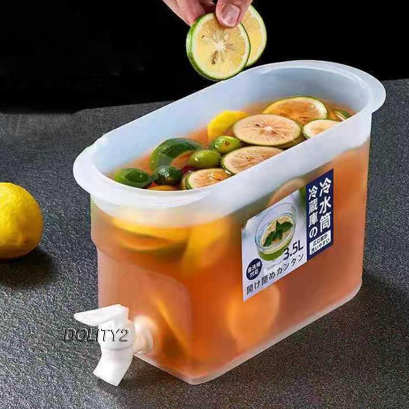 Bình Đựng Nước Lạnh 3.5L Kèm Vòi Rót Tiện Dụng Cho Nhà Bếp