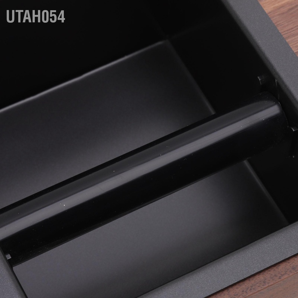 Utah054 Cà Phê Gõ Hộp Nhà Gỗ Nối Lọc Tamper Giá Đỡ Xỉ Bảo Quản