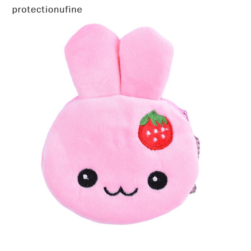 1 Ví Đựng Tiền Xu Hình Trái Dâu Nhồi Bông Đáng Yêu PR3VN