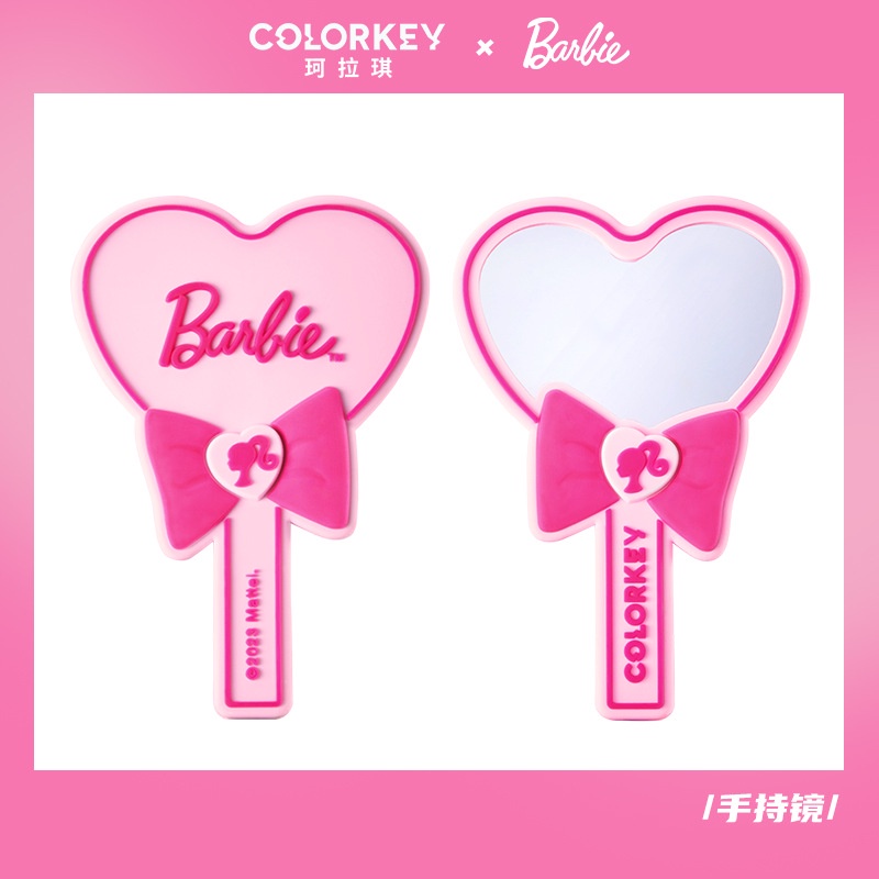 Colorkey X Kẹp Tóc Búp Bê Barbie Kelaqi Có Gương Cầm Tay Hình Cá Mập Nhỏ Cho Học Sinh