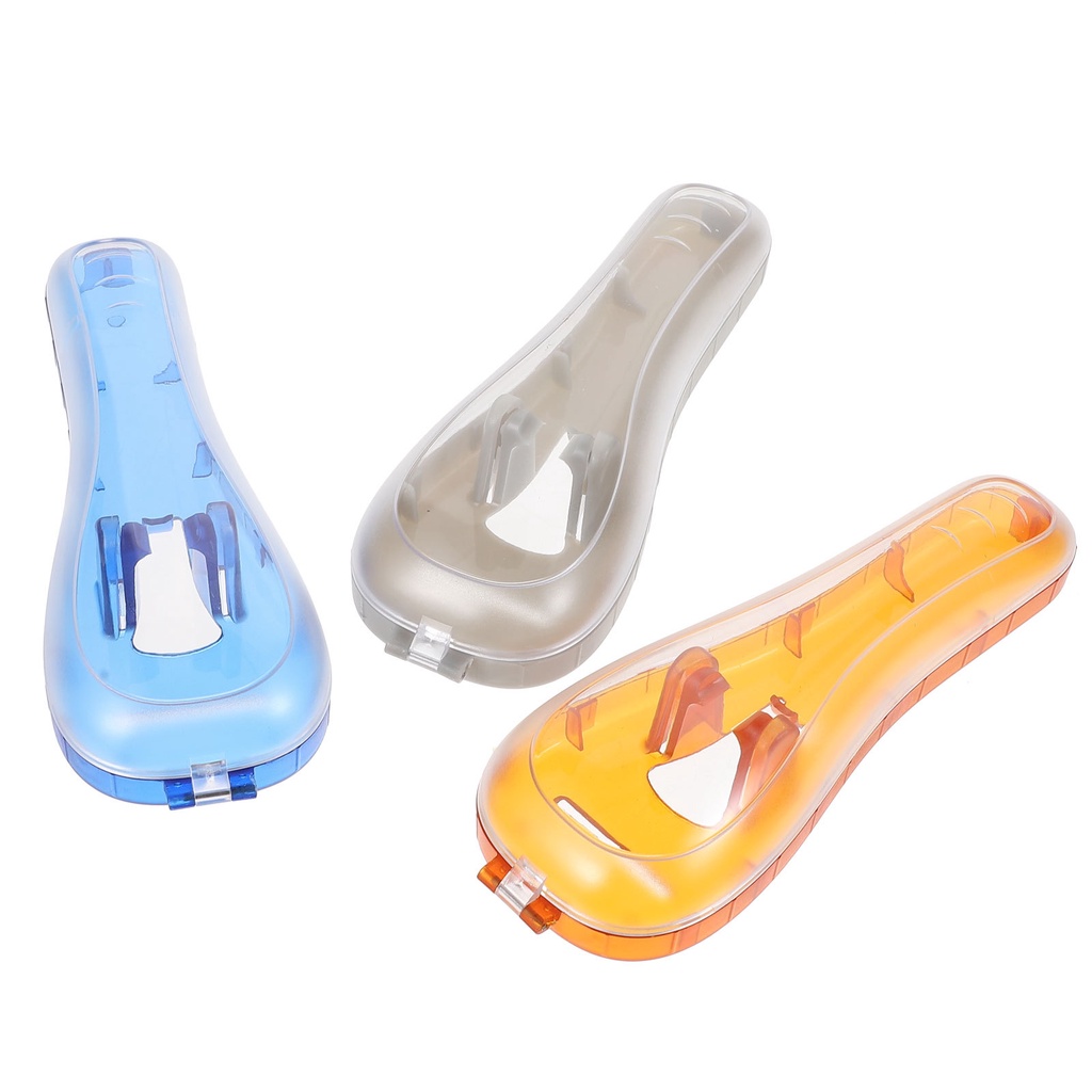 Bộ 3 Món Tông Đơ Cạo Râu Điện Kèm Hộp Đựng Tiện Dụng Mang Theo Du Lịch Cho Nam