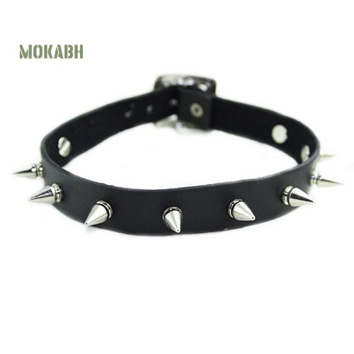 (Hot) Vòng Cổ Unisex Giả Da ĐíNh Đinh Cá TíNh