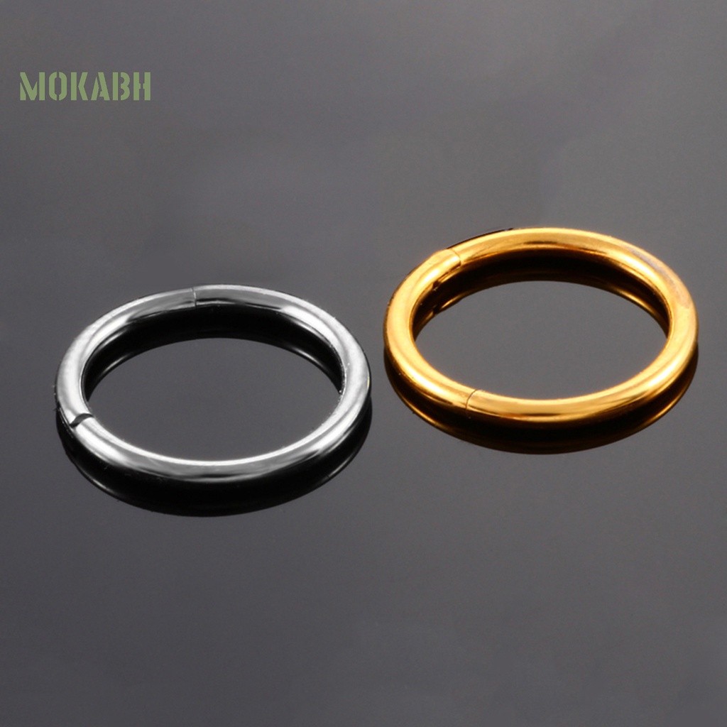 Khuyên Mũi / Môi Bằng Thép Không Gỉ Trang Trí Cá Tính