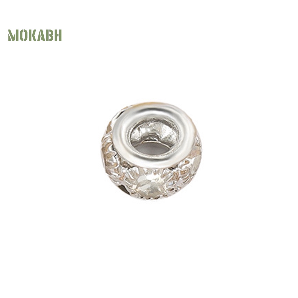 Set 6 Viên Kim Cương Giả 8mm Bằng Đồng 8mm Tự Làm Trang Sức