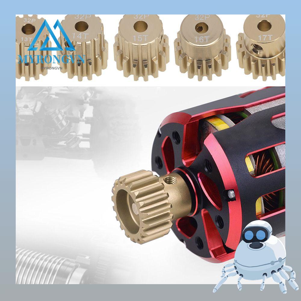 Bánh Răng Kim Loại Nhôm 3.175MM 13T 14T 15T 16T 17T Chuyên Dụng Cho Mô Hình Xe Hơi