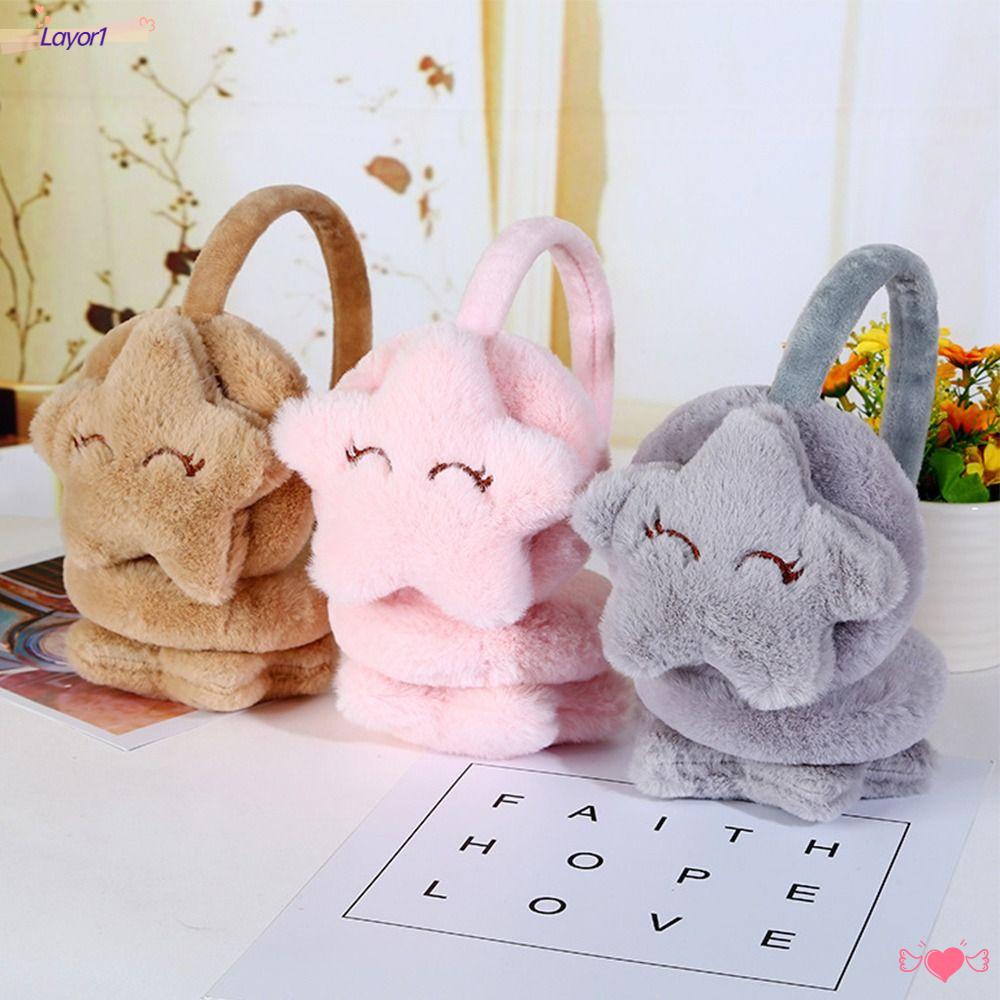 Bông Chụp Tai Giữ Ấm Mềm Mại Đáng Yêu LAYOR1