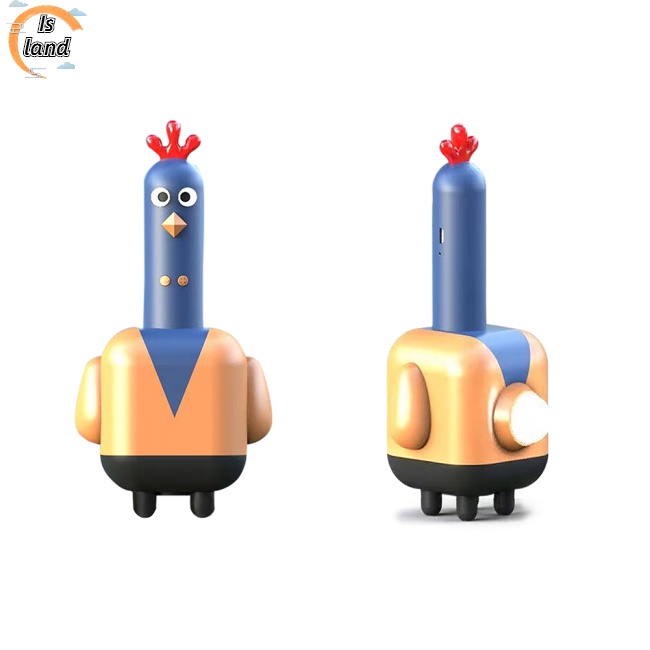 Loa Bluetooth Ak-100 Thiết Kế Hình Gà Con Dễ Thương Sáng Tạo Dùng Làm Quà Giáng Sinh