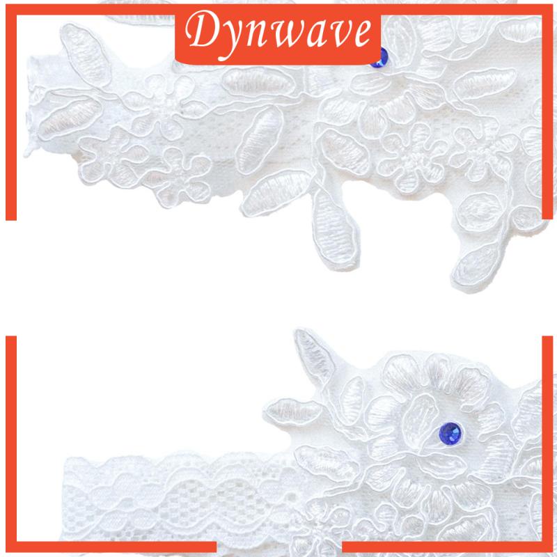 Set 2 Đai Nịt Bít Tất Đính Hoa Dùng Hóa Trang Trong Tiệc Cưới