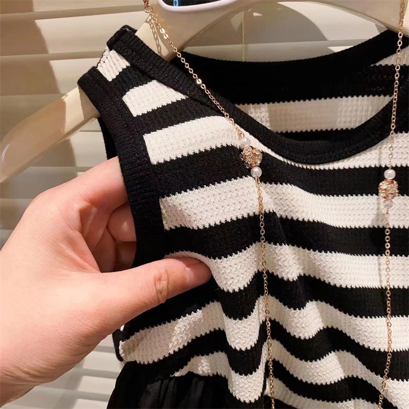 Hàng Có Sẵn Đầm Công Chúa Mùa Hè Viền Ren Trắng Thời Trang Hàn Quốc Dễ Thương Cho Bé Gái