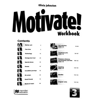 Motivate! Level 3 Workbook Includes Audio