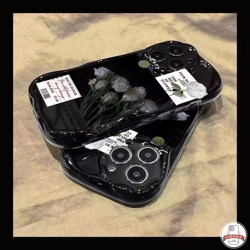 Ốp Điện Thoại Hình Hoa Hồng 3D Cho Vivo Y12 Y15 Y31 Y21s Y30 Y15A Y02 Y20i Y91 Y20 Y21 Y11 Y51 Y12i Y35 Y17 Y16 Y22s Y15s Y51A Y91C Y12s Y33s Y95 Y22