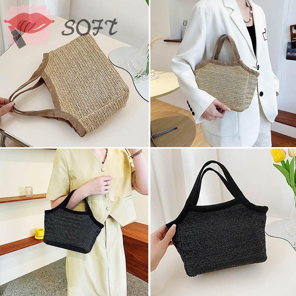 Túi Rơm Dệt Thời Trang Mùa Hè Cho Nữ