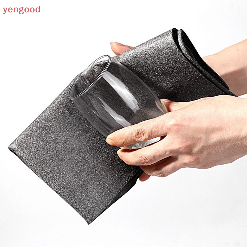 1 Khăn Lau Chén Dĩa / Xe Hơi / Nhà Bếp Thấm Hút Tốt Không Để Lại Dấu Vết