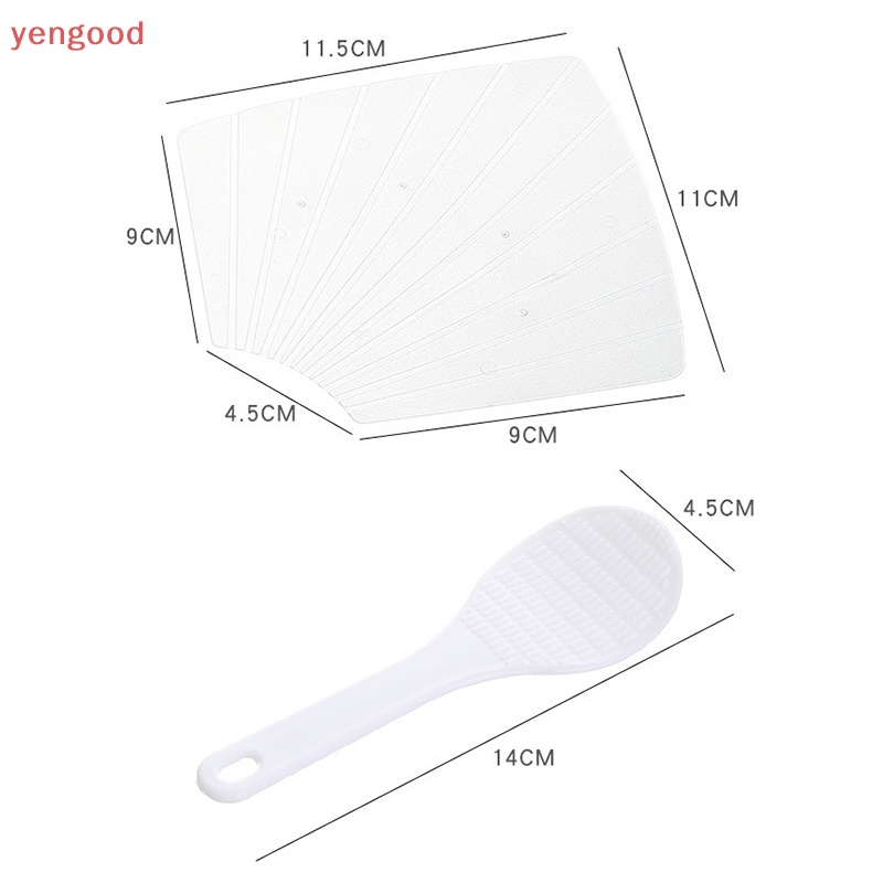 Set 2 Thảm Làm Sushi DIY Có Thể Tái Sử Dụng Kèm Xẻng