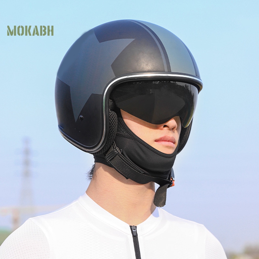 [Mok Abh] Tấm Che Mặt Độ Co Giãn Cao Thoải Mái Khô Nhanh Dùng Khi Đi Xe Đạp Xe Máy Mùa Hè