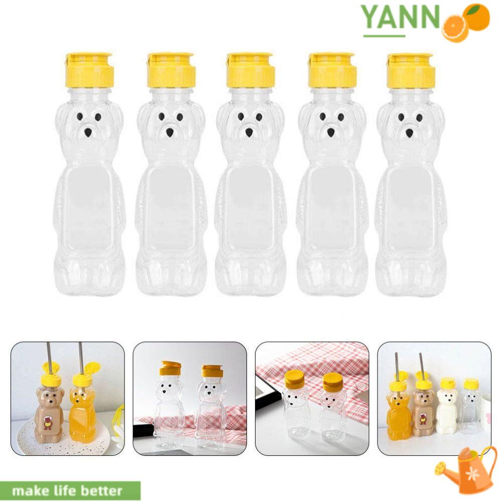 Bình Đựng Mật Ong / Nước Lạnh Dạng Bóp Hình Gấu 1 Cho Trẻ Em Mới