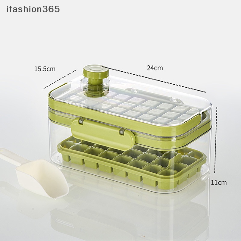 Khuôn Làm Đá 2 Trong 1 Dạng Nhấn Tiện Dụng Chất Lượng Cao