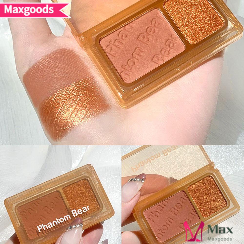 Bảng Phấn Mắt MAXG Màu Lì Lấp Lánh Dành Cho Trang Điểm