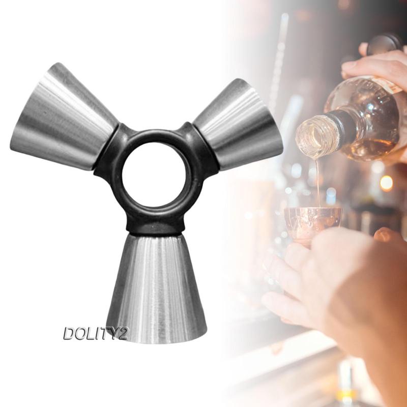 Cốc Đong 2 Số Bằng Thép Không Gỉ Tiện Dụng Cho Gia Đình / Tiệc Tùng / Cắm Trại