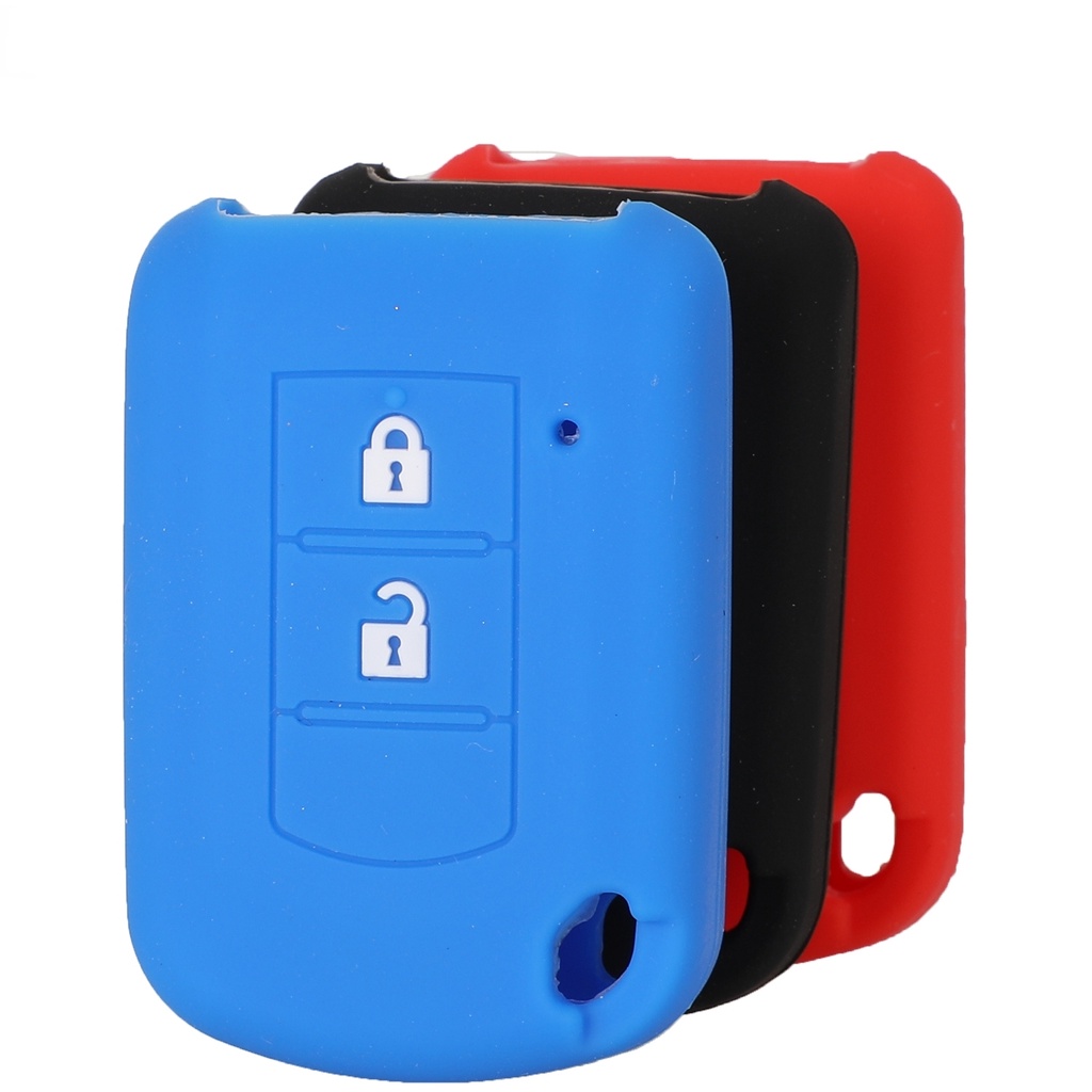 Vỏ Silicone Bọc Chìa Khóa Xe Hơi Mitsubishi ASX Outlander Lancer EX Galant Pajero 2016 2017 2 Nút